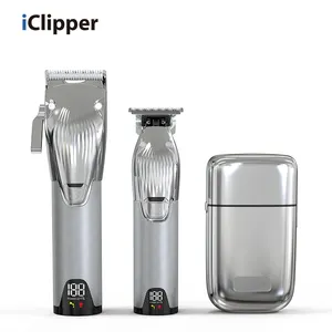 IClipper-TX1-1 Hoofd Scheerapparaat Dubbele Folie Scheren Machine Voor Man Elektrische Oplaadbare Scheerapparaat Scheren Trimmer