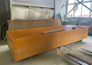 Plancher de <span class=keywords><strong>grille</strong></span> Frp moulé par <span class=keywords><strong>grille</strong></span> en plastique renforcé de fibre de verre - Product Image 6