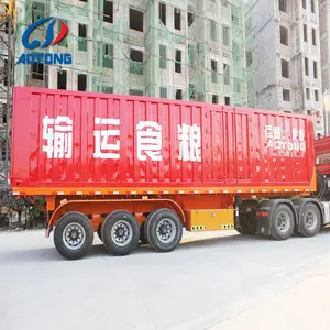 70 Ton 30 Ton Dump Trailer Hydraulic Cylinder Dump Trailer Digunakan Dump Truk untuk Dijual