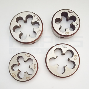 Alloy <strong>Tools</strong> Steel Circular Round Dies M10 M12 M15 M18 M20 M22 M24 M27 M30 M33 M36 Coarse Fine Pitch Screw <strong>Thread</strong> Cutting <strong>Tools</strong> - Product Image 4