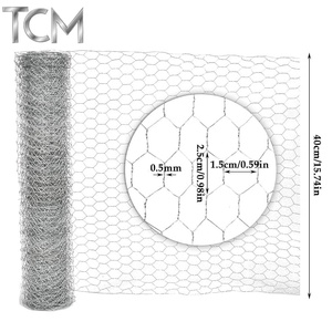 Chống gỉ gia cầm lưới hàng rào-PVC tráng lục giác dây lưới cho an toàn động vật ngoài trời - Product Image 1
