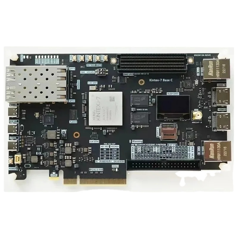 Xilinx Kintex-7 XC7K325T FPGA Development Board with Dual Gigabit