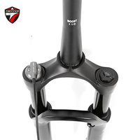 Fourche de vélo de montagne 27.5/29 \ "pneumatique avec contrôle d'essieu de baril Fourche de vélo durable 27.5/29 \"