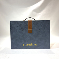 Caja de Transporte de Vino de Lujo de Cuero PU para 2 Botellas, Estuche Portátil para Almacenamiento de Botellas de Vino con Asa, Se Acepta Logotipo Personalizado