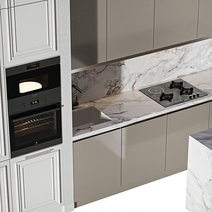 Mobile da <span class=keywords><strong>Cucina</strong></span> Moderno Bianco Lucido Laccato, Armadio a Parete di Lusso, Arredamento <span class=keywords><strong>Cucina</strong></span> Personalizzato - Product Image 4