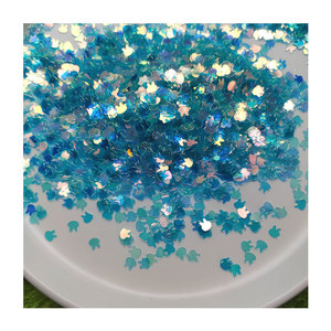 Bulk 500g/Lot Rabbit Head Shape Glitter Sequins for Nail Art Manicure Wedding & Christmas Decor Promotional Party Supplies