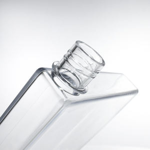 Botella de agua cuadrada de viaje deportiva portátil de estilo de libro más nuevo, botella de taza plana informal, botella de agua de plástico de 500ml y 750ml - Product Image 6