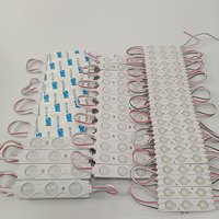 Module LED d'extérieur à injection IP65 DC12V 2W, angle de faisceau de 120 degrés pour enseignes lumineuses personnalisées et caissons lumineux publicitaires