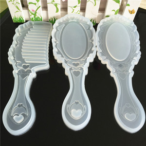 Khuôn Gương S190 Silicone Princess Comb Khuôn Cho Nhựa Thủ Công DIY - Product Image 1