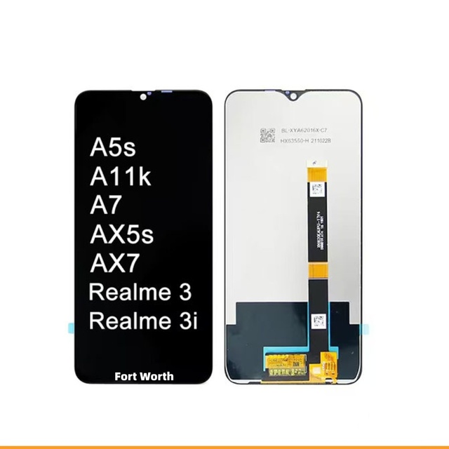 OPPO A7/AX7/A5S/A12/A7n/Ax5s/realme3/realme3i Mobile Phone OLED Screen Assembly HD+/FHD Display 1 Year Warranty