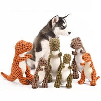 Jouet à mâcher pour chien et chat Zoyi, résistant aux morsures, en forme de lézard, super doux, en peluche et coton PP, pour un usage quotidien