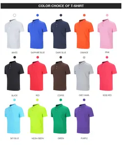 High Quality Custom Logo Polo T-shirt Men Custom Printed Plain Polo T-shirt For Unisex