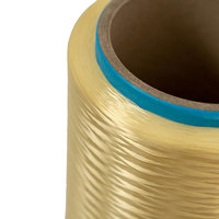 Hilo de Aramida de Alto Módulo, Ligero y No Conductivo, Refuerzo No Metálico para Cable de Fibra Óptica ADSS para Interiores y Exteriores