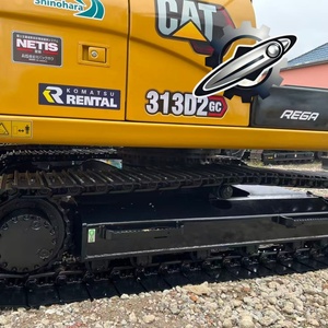 Excavatrice d'occasion Caterpillar 313D2GC, marque japonaise d'origine, 13 tonnes, sur chenilles en caoutchouc, taille moyenne, modèle 2023, moteur 0,65 m. - Product Image 4