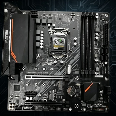 Original AORUS B460 MATX Motherboard GA B460M AORUS with 2*M.2 4*DDR4 RAM Slot B460M AORUS LGA 1200 Desktop Motherboard
