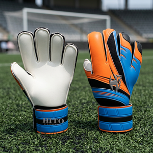 Gants de gardien de but de qualité supérieure, confortables, personnalisés, protection des mains, gants de football pour hommes, antidérapants - Product Image 2