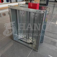 Vanne d'air pour conduit de ventilation Vanne d'échappement de fumée Vanne de régulation Amortisseur d'incendie