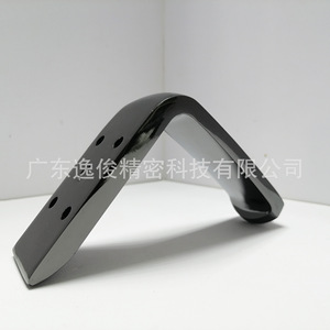 Aluminum Alloy <b>Table</b> <b>Legs</b> L-Shaped Graphite Modern Heavy Duty Cabinet Furniture Support - Product Image 3