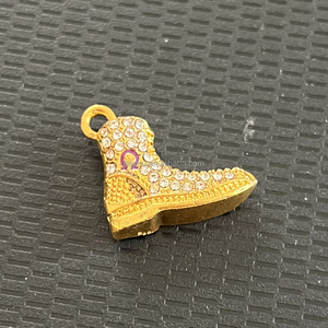 Yeni Vintage stil üniversitesi yunan alfabe kardeşlik ayakkabı şekli kolye Charm çocuk bilezik kolye için - Product Image 5