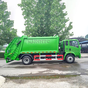 China 4x2 Light-Diesel 5Ton Compactador Cubo de basura Camión de limpieza Transmisión manual Motor Bomba Motor Caja de cambios Núcleo para la venta - Product Image 6