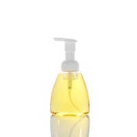 Fabricant Fournitures 300ml PET Transparent Mousse Lisse Visage Lavage des Mains Désinfectant Pompe Moussante Bouteille de Savon Liquide
