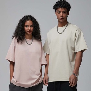 T-shirt Unisex Personalizzata 230gsm Effetto Fresco Asciugatura Rapida Stile Sportivo Manica Corta Larga a Maglia Fine di Alta Qualità - Product Image 4