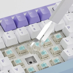 Ajazz ak980 Slient chuyển đổi ba-chế độ hot-swappable không dây RGB tùy chỉnh màn hình 8000mAh Bàn phím cơ khí - Product Image 5