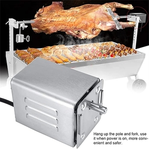 <span class=keywords><strong>Moteur</strong></span> électrique <span class=keywords><strong>pour</strong></span> rôtissoire de <span class=keywords><strong>barbecue</strong></span> extérieur en acier inoxydable <span class=keywords><strong>pour</strong></span> agneau, porc, poulet - Product Image 2