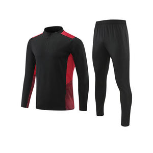 スペインサッカークラブスーツ新デザイン卸売長袖サッカートラックスーツアルゼンチンサッカージャケットフットボールトレーニングジャケット - Product Image 3