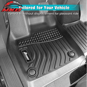 Tapetes para Piso Compatibles con Nissan Ariya 2023-2025, Antideslizantes, Moldeados en 3D, para Todo Clima, Revestimiento de Alfombra de TPE, 3 Piezas, Impermeables - Product Image 4