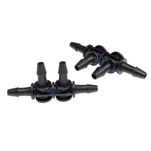 Conector de tubo de tinta 4 6 8 Way Manguera Conector de tubo de tinta Impresora DTF Plotters de inyección de tinta Piezas de repuesto Conectar 5X3MM 4X2.8MM Tubo de tinta