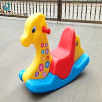 Marcheur poussette pour bébé avec musique jouets d'équitation cheval à bascule multifonctionnel en plastique pour enfants cheval en bois