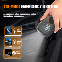Portable 12V Car Air Compressor 150 PSI Digital Tire Inflator with LED Light, Auto Shut Off and Dual Power for OEM Wholesale