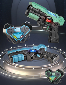 <span class=keywords><strong>Juego</strong></span> de <span class=keywords><strong>pistolas</strong></span> de láser para niños, <span class=keywords><strong>juego</strong></span> de pistola láser con chaleco, a la venta - Product Image 6