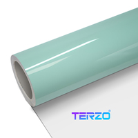 Film de protection de carrosserie automobile TERZO Professional, extensible moyen, imperméable, en PET, effet cristal, changeant de couleur, protection UV, anti-sable, vinyle.