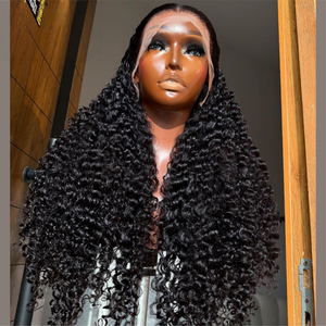 Perruques en dentelle à ondulation d'eau sans colle 13X4 HD, cheveux humains vierges vietnamiens, double trame, produits de beauté pour femmes, donneur unique - Product Image 1