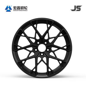 Hongxin कस्टम टोयोटा मैट ब्लैक 18, 19, 20, 21, 22, 23 इंच के सेट 35 मिमी जाली एल्यूमीनियम मिश्र धातु पहियों के लिए उपयुक्त - Product Image 3