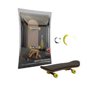 Mini-skateboard pour enfants en <span class=keywords><strong>bois</strong></span> d'érable, planche à roulettes pour doigts, plateau de 29 mm avec roulements - Product Image 3
