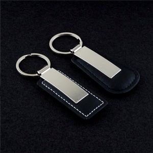 Customized Gravure Printed High Quality Durable Advertising Small Gifts for Spot Metal Car PU Leather <b>Keychains</b> and Pendants - Product Image 1