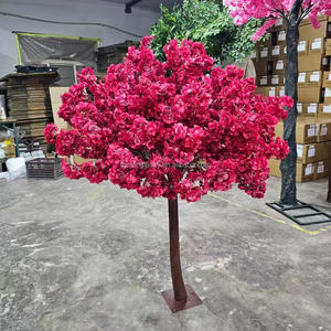 Décoration de mariage Faux arbre floral japonais Sakura 8ft 10 ft <span class=keywords><strong>rouge</strong></span> coloré soie artificielle fleur de <span class=keywords><strong>cerisier</strong></span> arbre à vendre - Product Image 5