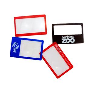 <span class=keywords><strong>Pvc</strong></span> 신용 카드 돋보기 초박형 프레넬 휴대용 돋보기 전문 하이 퀄리티 로그를 인쇄 할 수 있습니다 - Product Image 1