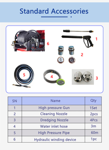 3600Psi 78HP <span class=keywords><strong>pompe</strong></span> de nettoyage de canalisation d'égout <span class=keywords><strong>pompe</strong></span> de nettoyage à Jet d'eau à <span class=keywords><strong>haute</strong></span> <span class=keywords><strong>pression</strong></span> <span class=keywords><strong>nettoyeur</strong></span> de <span class=keywords><strong>vidange</strong></span> d'égout - Product Image 5