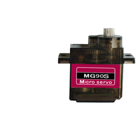 Micro servo à engrenages métalliques MG90S 12g, version améliorée du SG90 pour avion RC à aile fixe, robot DIY, fabriqué en Chine