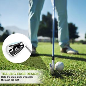 Hierro <span class=keywords><strong>de</strong></span> <span class=keywords><strong>golf</strong></span> <span class=keywords><strong>de</strong></span> acero inoxidable 1,2,3,4, 5, 6, 7, 8, 9, P, S, hierro largo, alta tolerancia a fallas adecuado para golpear bolas <span class=keywords><strong>de</strong></span> larga distancia - Product Image 4