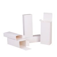 Boîtes d'emballage pliables pour lunettes de soleil et lunettes (découpe à la presse en carton noir/blanc) Stock universel en gros