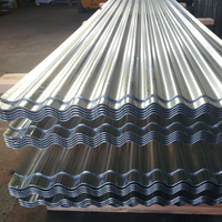Tôle ondulée galvanisée de qualité supérieure 0,6 mm 0,7 mm 0,8 mm pour toiture de bâtiment commercial