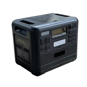 Station d'alimentation portable 2400W, générateur solaire pour le camping, le camping-car, l'alimentation d'urgence, le réfrigérateur, le drone et les appareils électroniques - Product Image 6