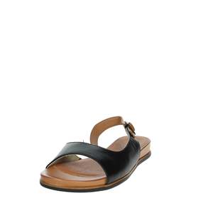Sandalo Basso da Donna Jana Nero 8-28160-42 con Tacco Piatto per l'Estate - Product Image 6
