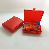 Kit de sécurité de premiers soins d'extracteur de protecteur de venin portatif de 3mm pour des sports de plein air
