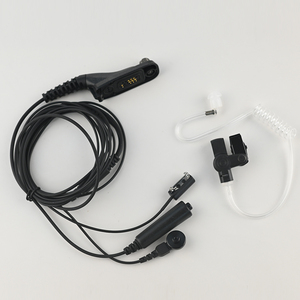 Casque de surveillance invisible à trois fils PMLN6123A avec bouton PTT remplaçable pour radios bidirectionnelles DP4400E DP4801E XPR7550 DGP8550E - Product Image 2